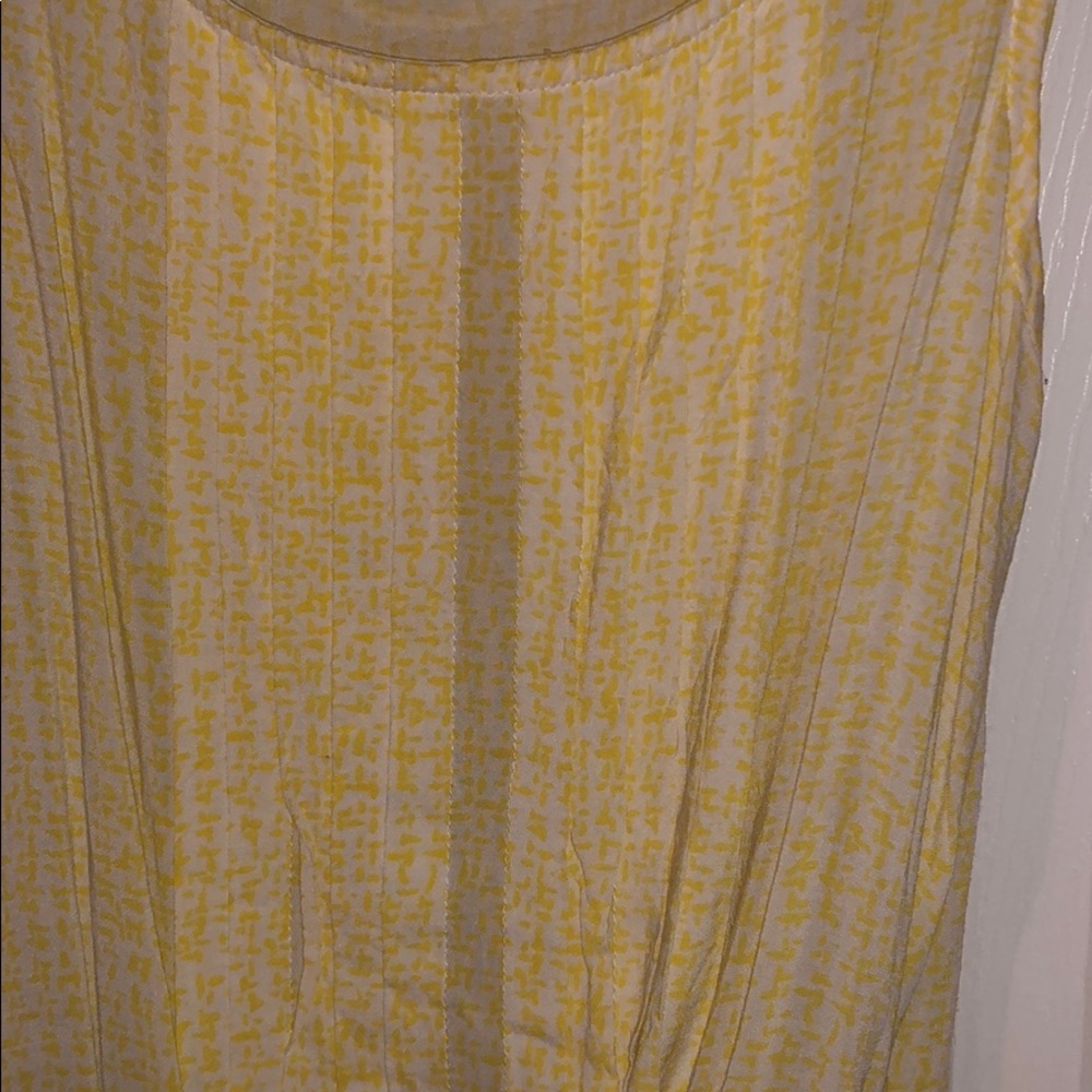 Yellow blouse/tank - Picture 2 of 3